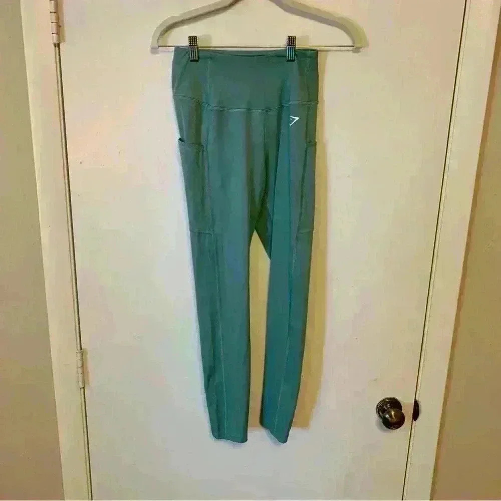 Gymshark Mint Green Workout Leggings Size Small